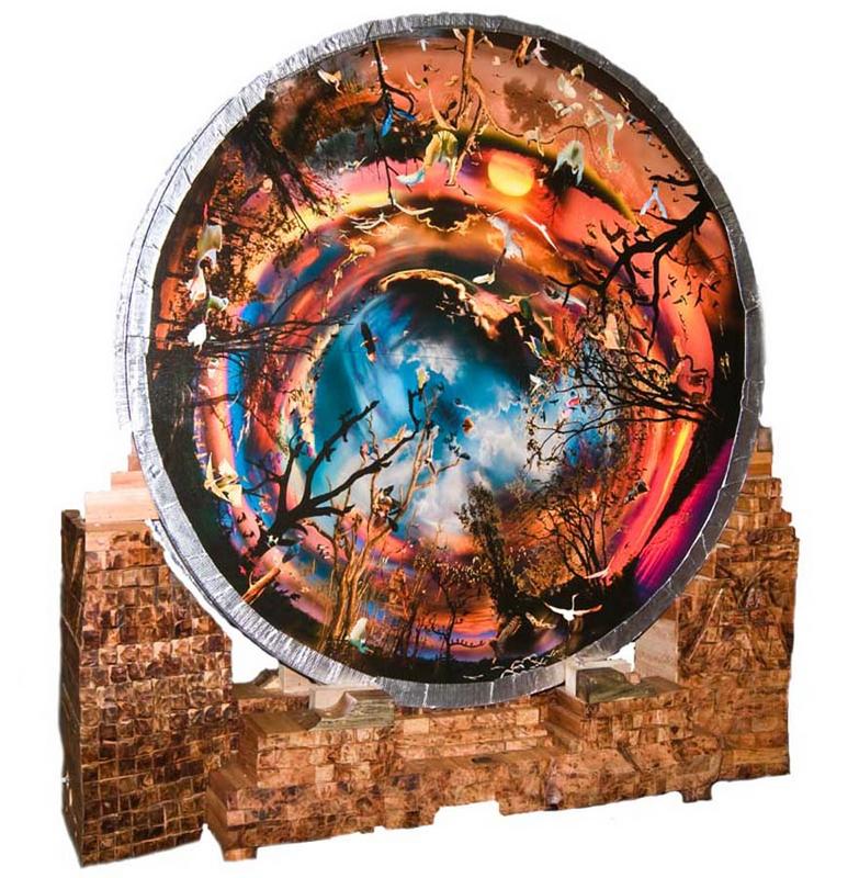 1200 LB 10 Feet High,  "Genesis This Artwork display at the fist time in the Main Library at fort Lauderdale Florida " 