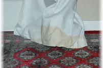 Dog urine odor on Drapery